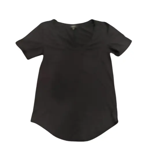 Babaton Aritzia Black Fitted Short Sleeve T-Shirt
