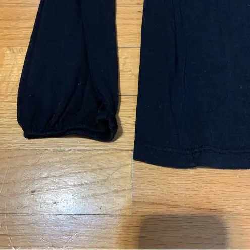 Juicy Couture  Pam Gela FGJ Turtleneck Long Sleeve Shirt Black Women's Medium NWT