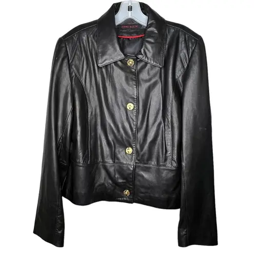 Anne Klein  Leather Jacket