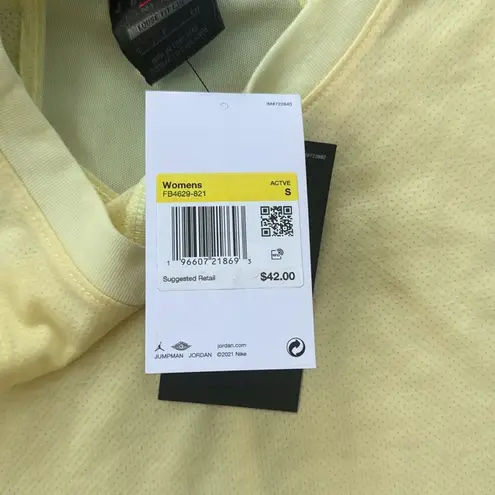 Nike  Jordan Diamond Tank Top Yellow Small