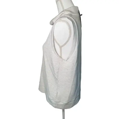 Varley New With Defects Tank Top Womens Small Heather Grey Cowl Neck DoubleSoft