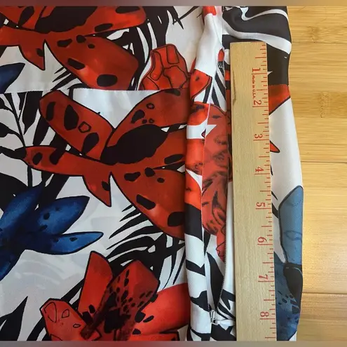 See By Chloe See by Chloé womens Ruffle Neck Short Sleeve 100% silk Floral Print dress|Size:4