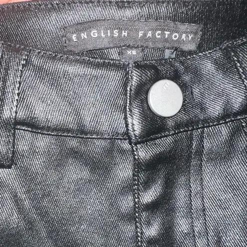 English Factory  Coated Skinny Jeans🦎🌵