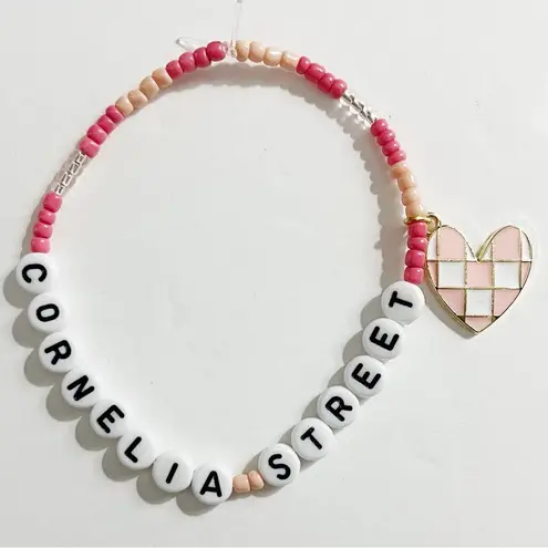 Handmade Friendship Bracelet Eras Tour Cornelia Street Lover with Charm