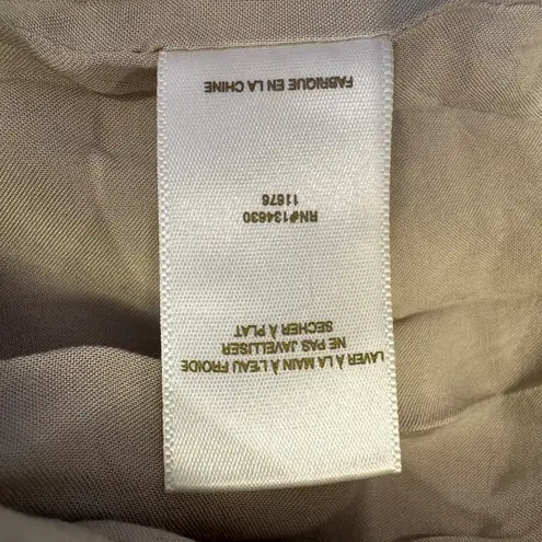 Anthropologie  Sunday in Brooklyn Gold Fringe Top XS‎ CUTE country