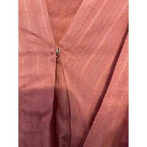 Forgotten Grace Tie Front Double Hem Blouse NEW 1X