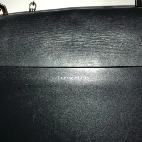 Louise Et Cie Maje Satchel Shoulder Bag EUC Black