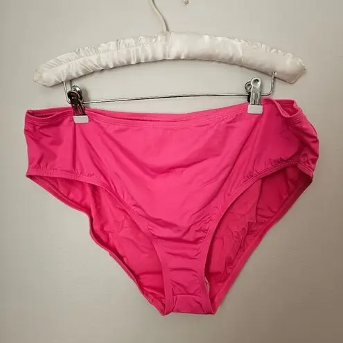 ANDIE Swim The Bikini Bottom Rou Pink Casual Vacation Beach Pool Style # AB370