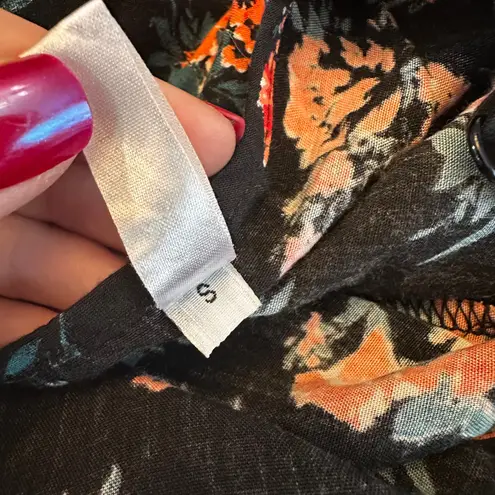 Rat & Boa Sz Small Floral Maxi Dress Romantic Sultry Boho Feminine Sexy Glam