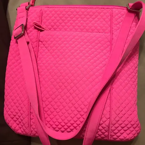 Vera Bradley Hot pink quilted  crossbody purse
