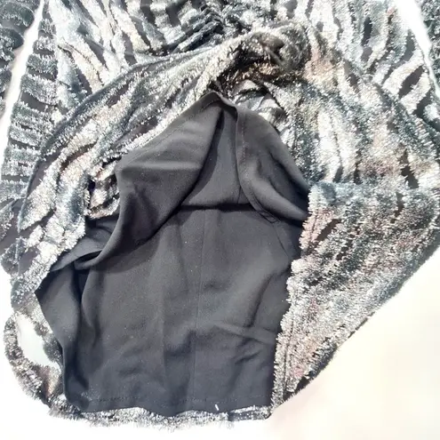 DUNDAS x REVOLVE Stardust Mini Dress in Silver Tiger XXS