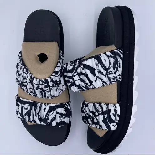 Sorel roaming two strap platform slide sandals women Size 9.5 thumbnail 5