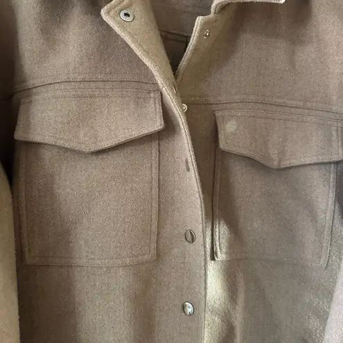 Eloquii Oversized Shacket in Ginger Root Size 18/20