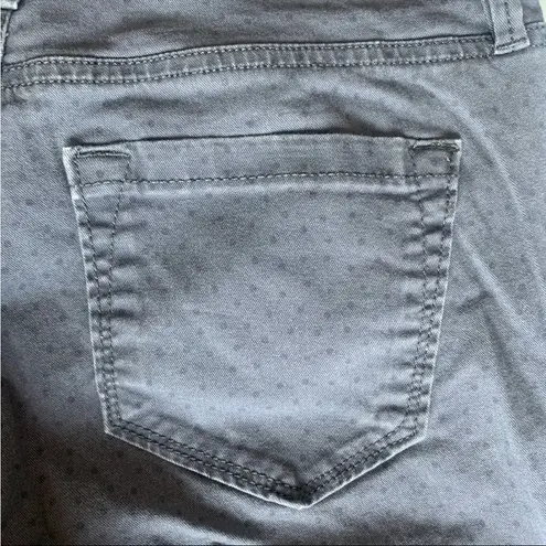 Loft  Modern Skinny Jean’s With Black Polkadots