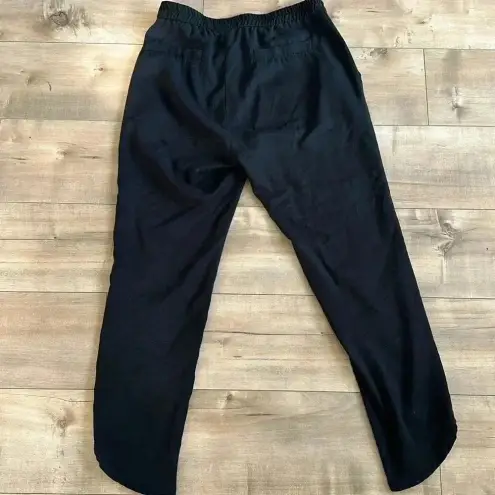 Marine layer Allison Pants Lightweight in Black Sz XS