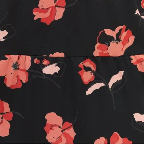 Christy Dawn The River Dress in Night Poppy Black Red Floral Maxi Dress sz XS/S