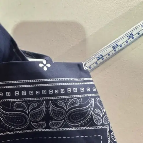 Stylestalker Blue Bandana Print Halter Neck Asymmetrical Mini Dress Size M