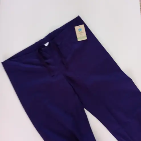 Maevn Core Women's Seamless Scrub Pants Style 9006 Size Medium Tall Blue