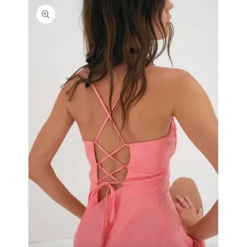 For Love & Lemons  Gabrielle Embellished Mini Slip Dress Size Small NWT