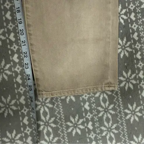 L'Agence NWT Enya High Rise Crop In Biscuit Destruct Size 29