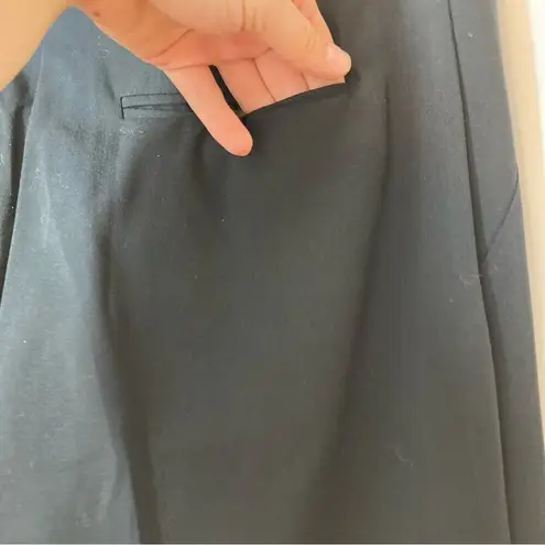 CAbi NWT  Black Wide Leg Pleated High Rise Trousers Dress Pants