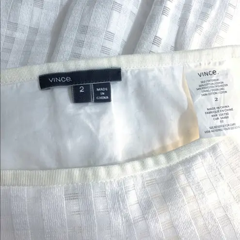 Vince  Casual Pleated A-line Skirt w/ Pockets