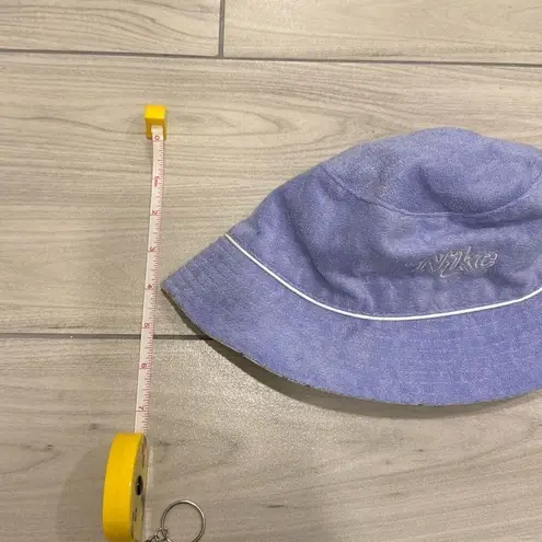 Nike Vintage  Bucket Suede Hat Embroidered Multicolor Reversible Rainbow 90s Y2K