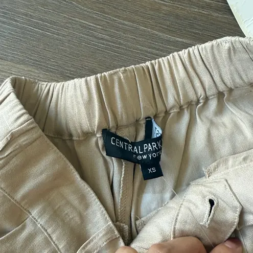 Central Park West NWT Barker Pants in Sand