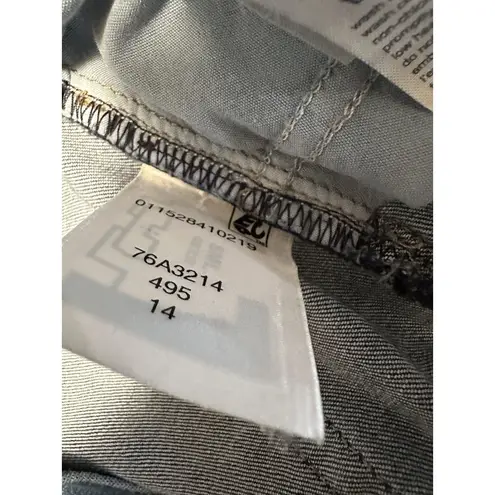 Tommy Hilfiger  Jeans Women‎ Sz 14 Aaliyah Slimming Stretch Mid Rise Pocket Logo