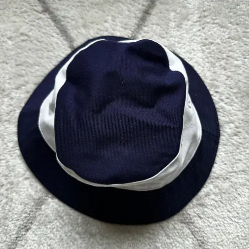 Vintage Mariner's Wharf Hout Bay South Africa Nautical Bucket Hat Blue
