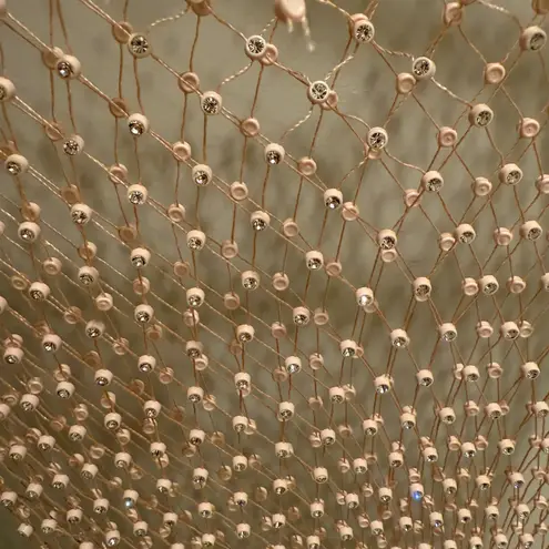 Hot & Delicious Rhinestone Beaded Cover Up Dress Beach Party Rave Festival - Image 3