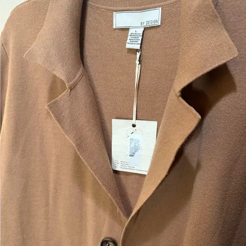 BY DESIGN Willow Notch Collar Long Cardigan