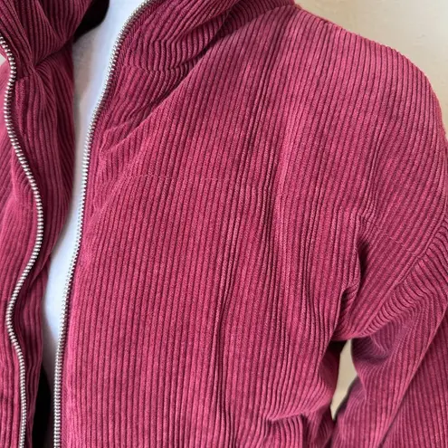 Love Tree Boutique Purchased Corduroy Bomber Puffer Jacket Coat Size Small