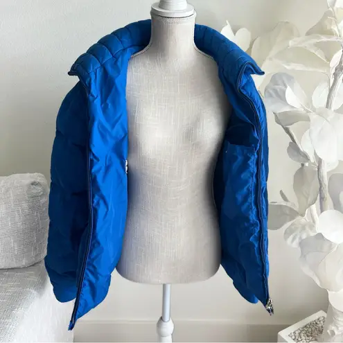 Bogner Blue Goose Down Puffer Ski Long Sleeve Jacket Size 12