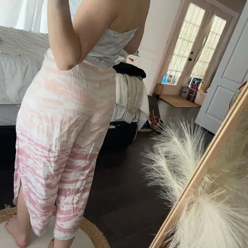 Ocean Drive  Tie Dye Cropped Jumpsuit