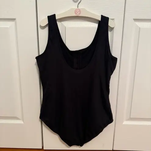 ALBION FIT Deep End One Piece Swimsuit in Black