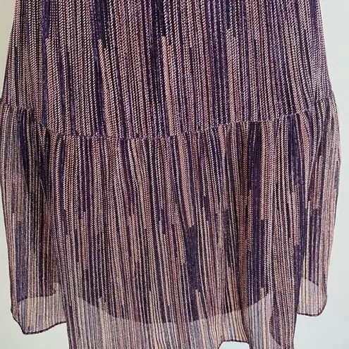 City Studio sz M metallic purple Y2K skirt NWT Size M