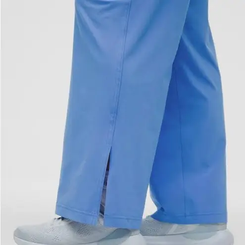 Lululemon NWT  Athletica Court Rival Wide Leg Light Blue Track Pants