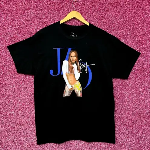 Jennifer Lopez JLO Signature Poster Dance Pop Tee M/L