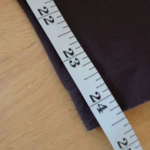 Title Nine Brown Leggings M Seamless Stretchy Activewear Minimalist Comfort