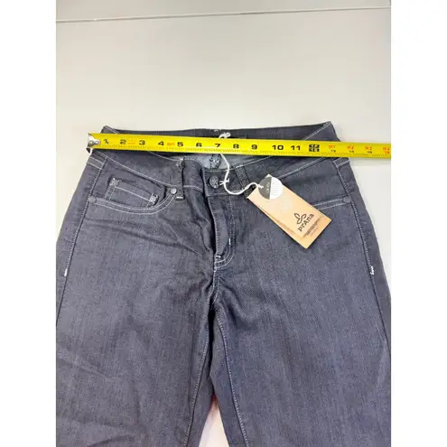 prAna Denim Pants Womens White Stitch 2 Detail NWT Dark Wash Casual Trousers