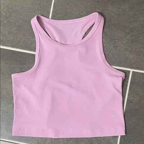 Lululemon  Align Crop Racerback Tank Top size 8 thumbnail 1