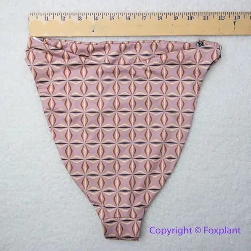 NEW Free people x Beth Richards Boheme chai geo bikini bottom, size S Brown