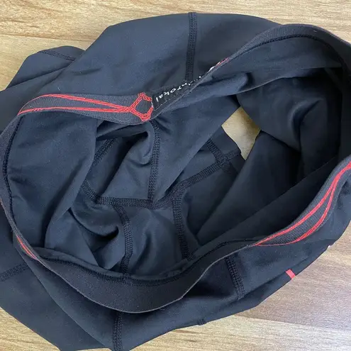 Iron Yokai Shibari Lounge Shorts Black Red Medium Athleisure Pockets Hands 3.5"