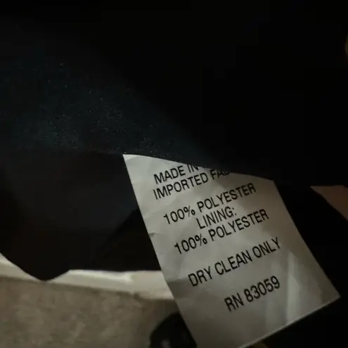 Drew  Anthropologie Navy Bell Sleeve Open Front Double Pocket Blazer