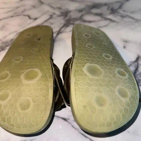 2017 Fenty Puma Olive Bow Slide Rihanna uk5 us7 8 Slides Sandals Shoes Green Size 7