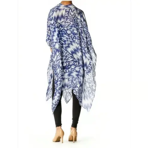 Michael Stars Open Front Printed Wrap Cover Up Size O/S Resort Vacation Summer