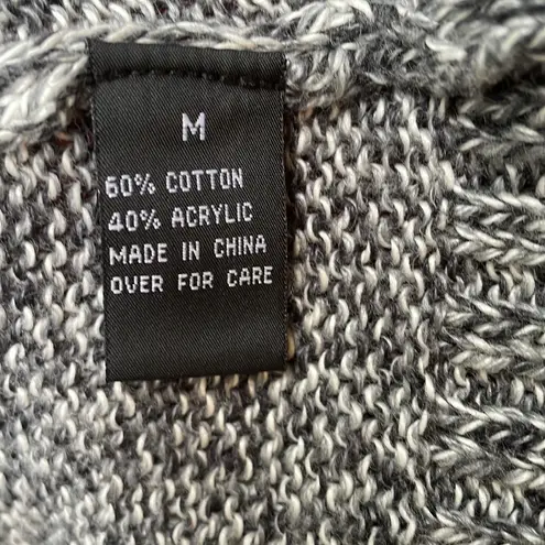 Iz Byer Byer Super Soft Gray Tie Wrap Cardigan Sweater Cotton Blend Women’s Medium