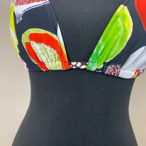 Christian LaCroix  X Swiminista Sexy Manaos Bikini Top Size M- 1