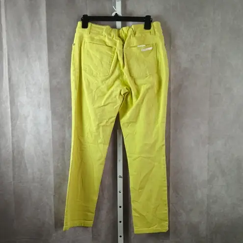 Anne Klein  Yellow Green Jeans Size 14P